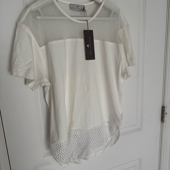 Adidas by Stella McCartney Mesh Tee size S - Picture 4 of 11